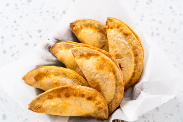 Sweet Cherry Empanadas in Air Fryer