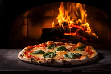 Foto op Plexiglas Pizza Margherita © Design Council