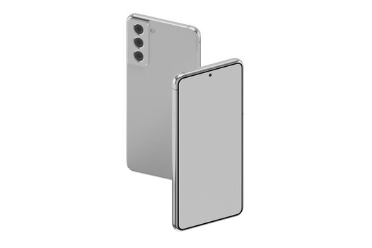 3D Render of Samsung S21 for Mockup