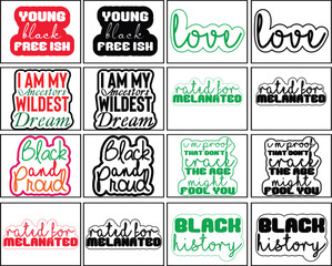 Fototapeta premium Black SVG Bundle Design