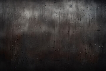 Steel metal grunge texture rusty fancy background, dark gray black wallpaper, fantasy backdrop