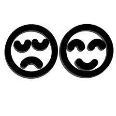 Fototapeta premium happy smiley face