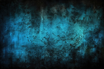 Dark black blue fancy background grunge texture