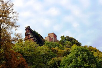 Burg im Pf&auml;lzerwald