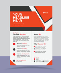 a4 size poster template design, a4 flyer template design, corporate flyer template design