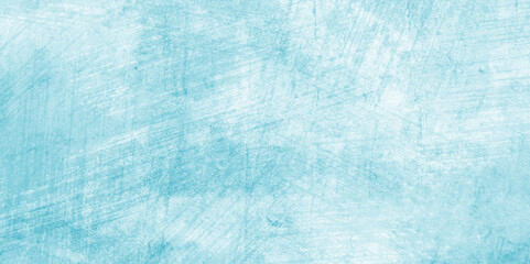 Fototapeta na wymiar Blue worn plaster wall texture (for background)