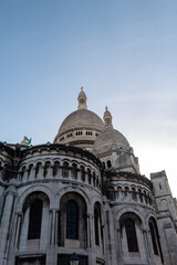 Fototapeta na wymiar Basilica of Sacré Coeur rear view