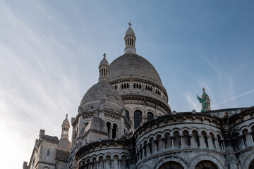 Fototapeta premium Basilica of Sacré Coeur rear view