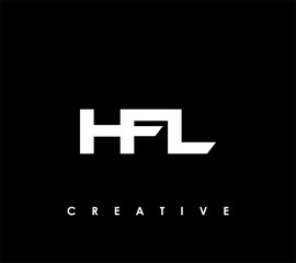 HFL Letter Initial Logo Design Template Vector Illustration