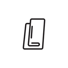 Clothing Fabric Sewing Outline Icon