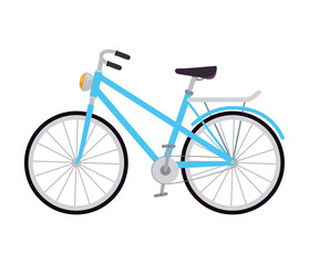 Fototapeta premium bicycle symbolizes healthy lifestyle adventure