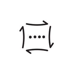Fabric Kids Memory Outline Icon