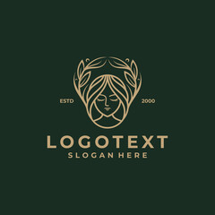 beauty logo design luxury