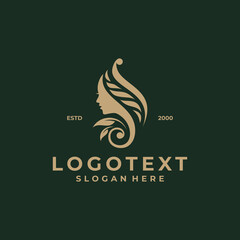 beauty logo design luxury