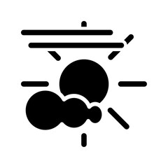 Fog day icon PNG