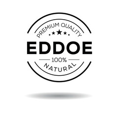 Creative (Eddoe), Eddoe label, vector illustration.