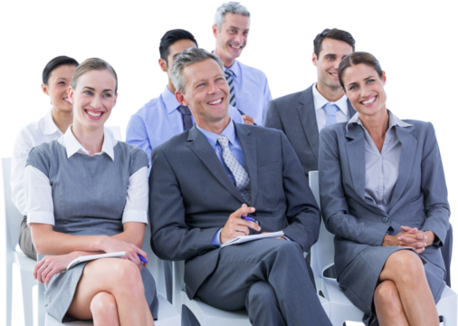 business team during a meeting