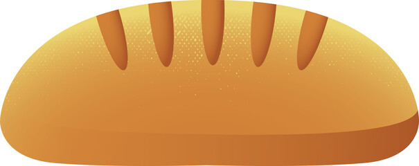 Bread loaf icon