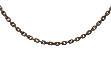 3d image of linked chain