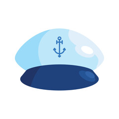 sailor hat with anchor