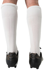 Close up of football boots