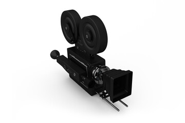 Old fashioned film camera