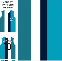 Abstract vertical line concept vector jersey pattern template for printing or sublimation sports uniforms football volleyball basketball e-sports cycling and fishing Free Vector.