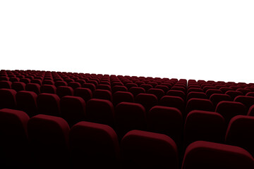 Theater seats in row
