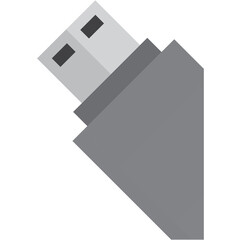 Digitally generated image of pen drive