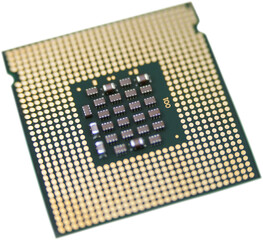 Close-up of computer processor