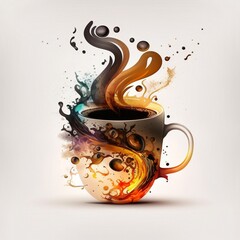 cup of coffee style