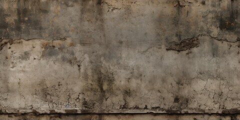 Fototapeta premium Seamless tiled concrete wall pattern, generative ai