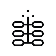 Fire Works icon vector stock.