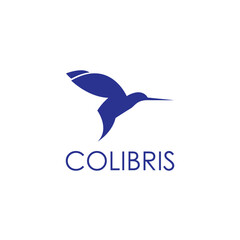 Colibri Logo Simple Templates Design