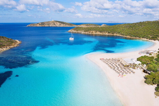 Tuerredda Strand auf Sardinien