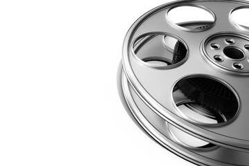 Close-up of film reel