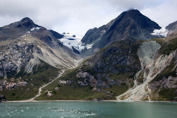 Glacier Bay National Park Summer Mountainous Landscape