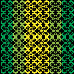 seamless pattern with leaves pattern