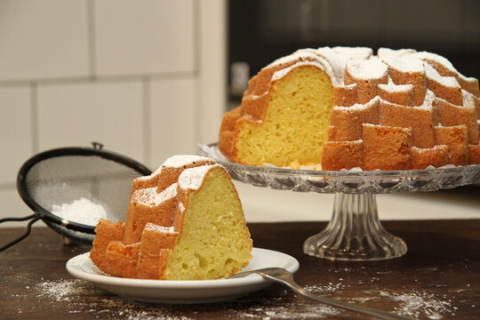 cake with orange