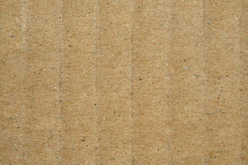 Fototapeta premium High-res photo of a brown blank cardboard from a box with slight stripes 