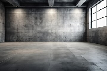 Empty modern style of room or space, generative ai