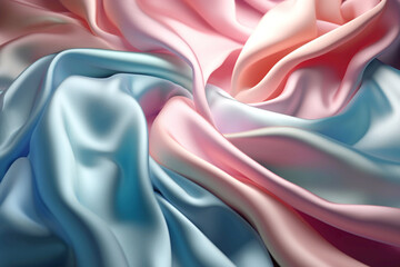 Abstract fluid iridescent holographic neon curved wave in motion colorful background, Gradient design. Generative AI