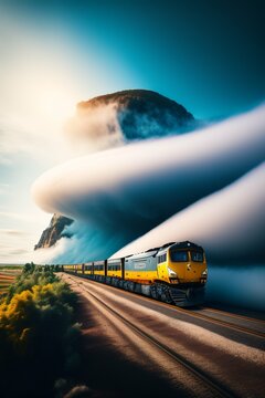 Train sky