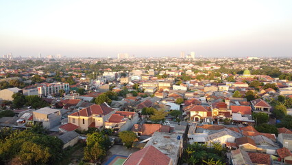 Obraz premium view of the town
