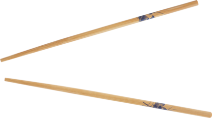 Close up of chopstick pair