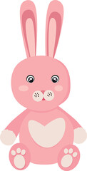 Naklejka premium Cute rabbit icon