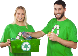 Portrait of happy man holding bottle 