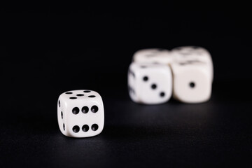 Dice for board game and role-playing game