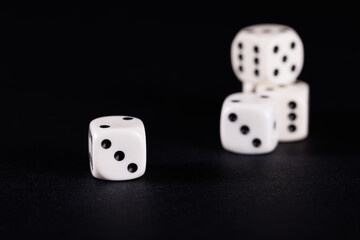 Dice for board game and role-playing game