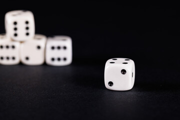 Dice for board game and role-playing game